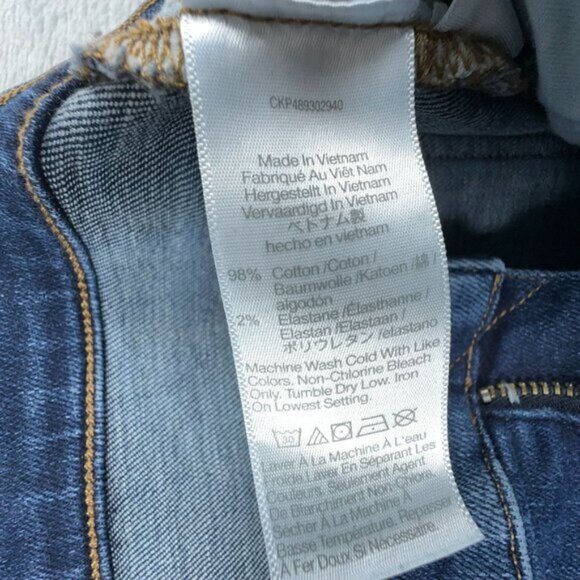 Madewell Skinny Jeans The Perfect Vintage High Rise Women's Blue Size 29 - Picture 7 of 13